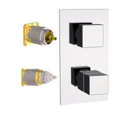 Смеситель для душа Remer RR QT93KB 3 вых.