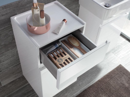 Шкаф-пенал Geberit Renova Plan, 39 х 70 см, цвет белый глянцевый, 501.921.01.1