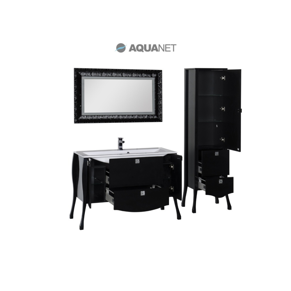 Мебель для ванной Aquanet Мадонна 120 черный