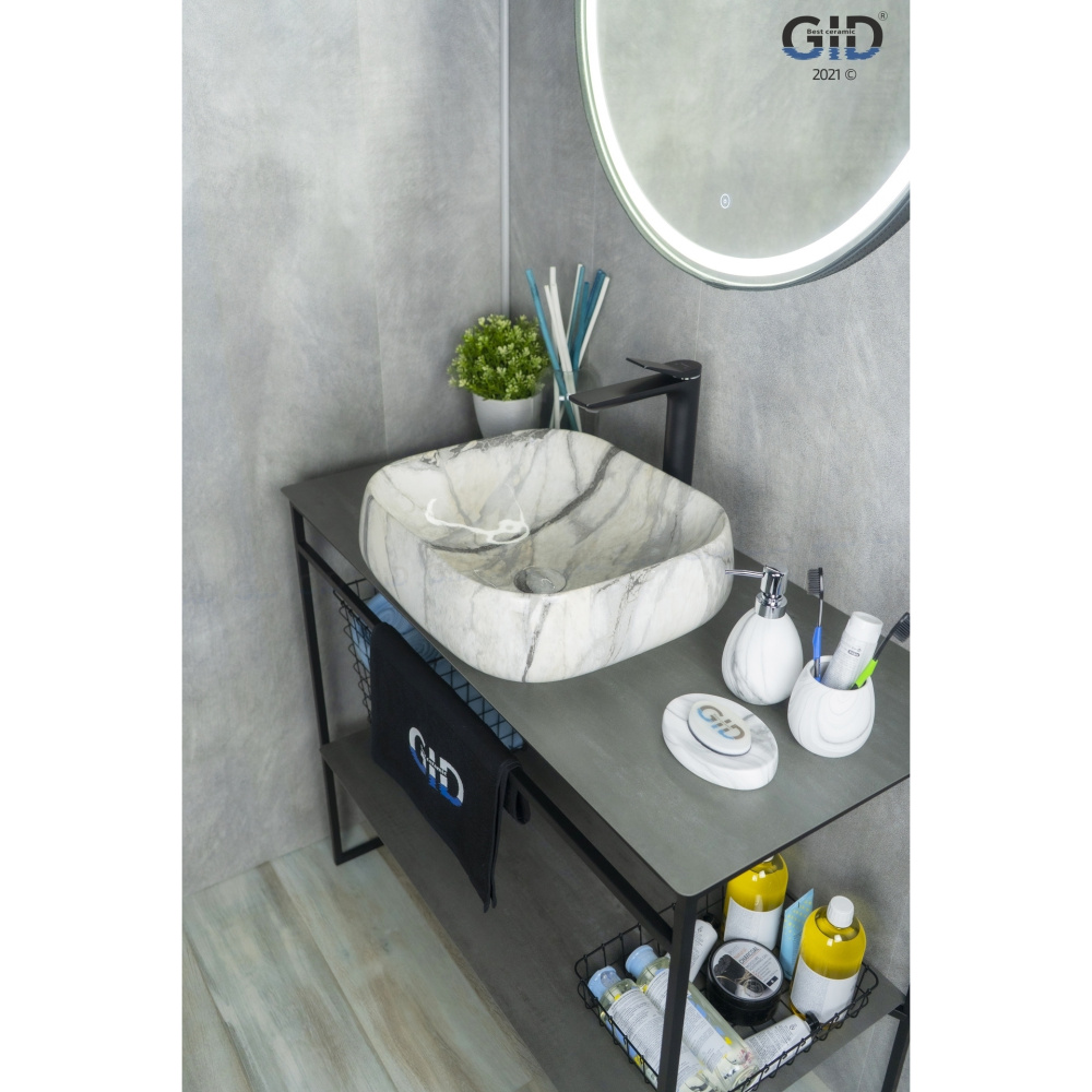 Раковина накладная Gid Mnc189