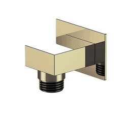 Подключение для душевого шланга REMER (309WNP) никель брашированный глянцевый