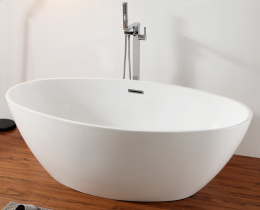 Акриловая ванна 175x100 Abber (AB9249), овальная