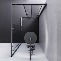 Фото Душевой уголок 120x80 Am.Pm Gem S (W93G-404-120280-BT) черный