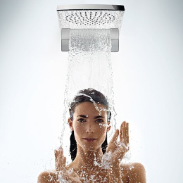 Комплект Hansgrohe Raindance Rainfall AIR 28433000, 445х214 мм, 2 режима струи