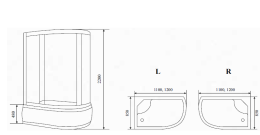 Фото Душевая кабина 110x85x220 Timo (T-1110)