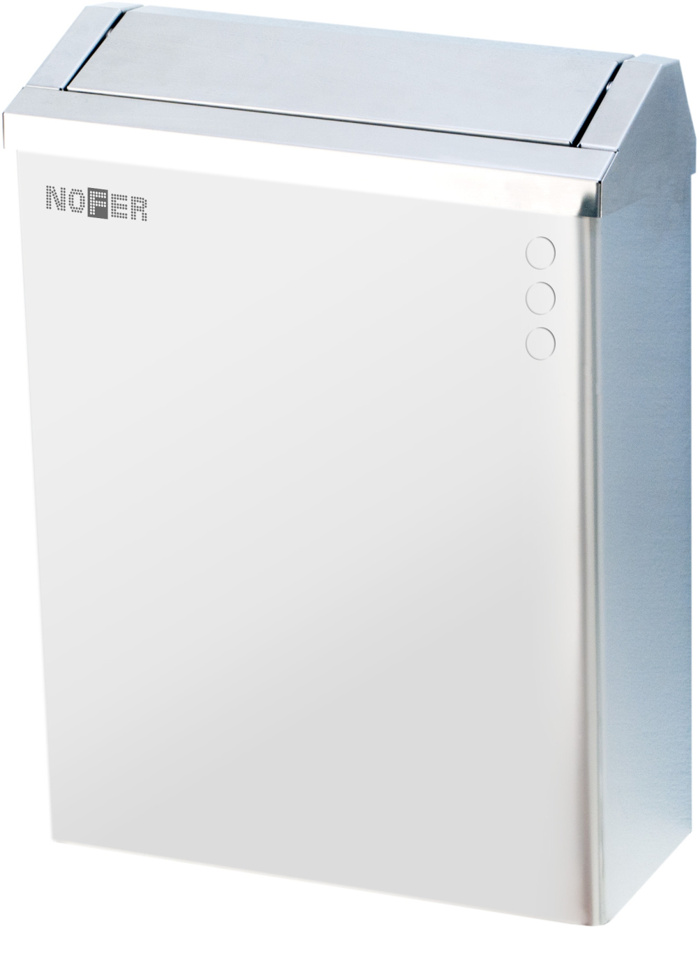 Фото Nofer 14078.W Контейнер для мусора настенный