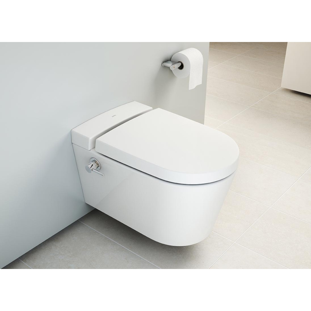 Инсталляция Grohe с безободковым унитазом VitrA Nest 5176B003-6233, с функцией биде, крышка микролиф