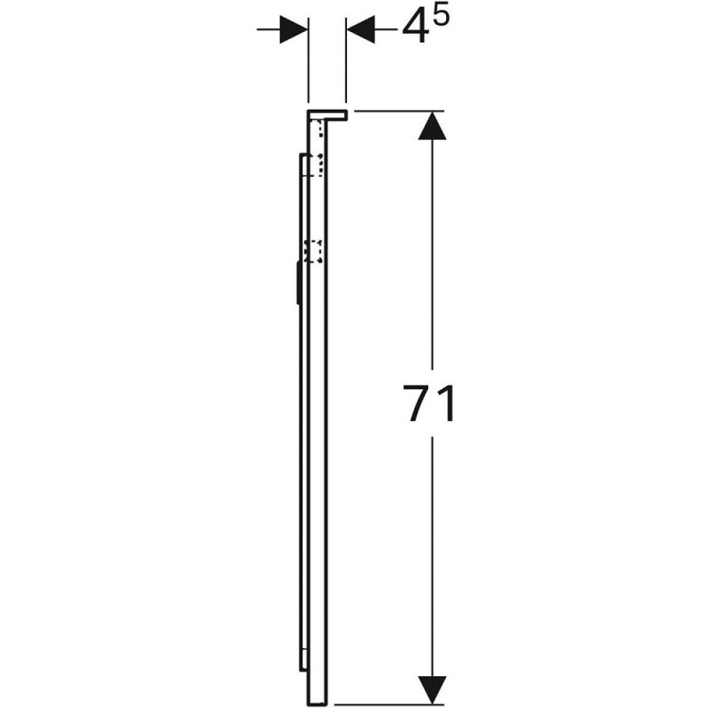 Фото Geberit Xeno2 500.519.00.1 Зеркало, с подсветкой