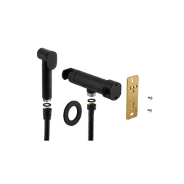 Фото Remer Minimal N64WNPO Гигиенический душ в комплекте с прогрессивным смесителем (никель (шлифованный)