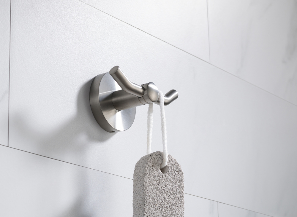 Фото Крючок двойной Timo Saona 13012/13 никель