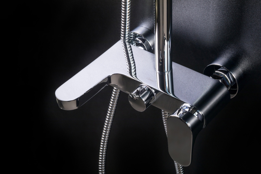 Фото Смеситель для ванны Boheme Spectre (453-GM)