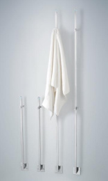 Фото Полотенцесушитель электрический 172 см 26 Вт полированная нержавеющая сталь INR Arc 30 080700.000073