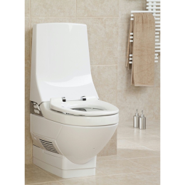 Электронный унитаз Geberit AquaClean 8000 plus 185.100.11.1 крышка микролифт, с функцией биде