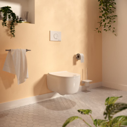 Фото Инсталляция для унитаза Berges Novum 040221 кнопка R1 белая