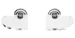 Держатели для стеклянной полки Keuco Astor 02110010000, хром