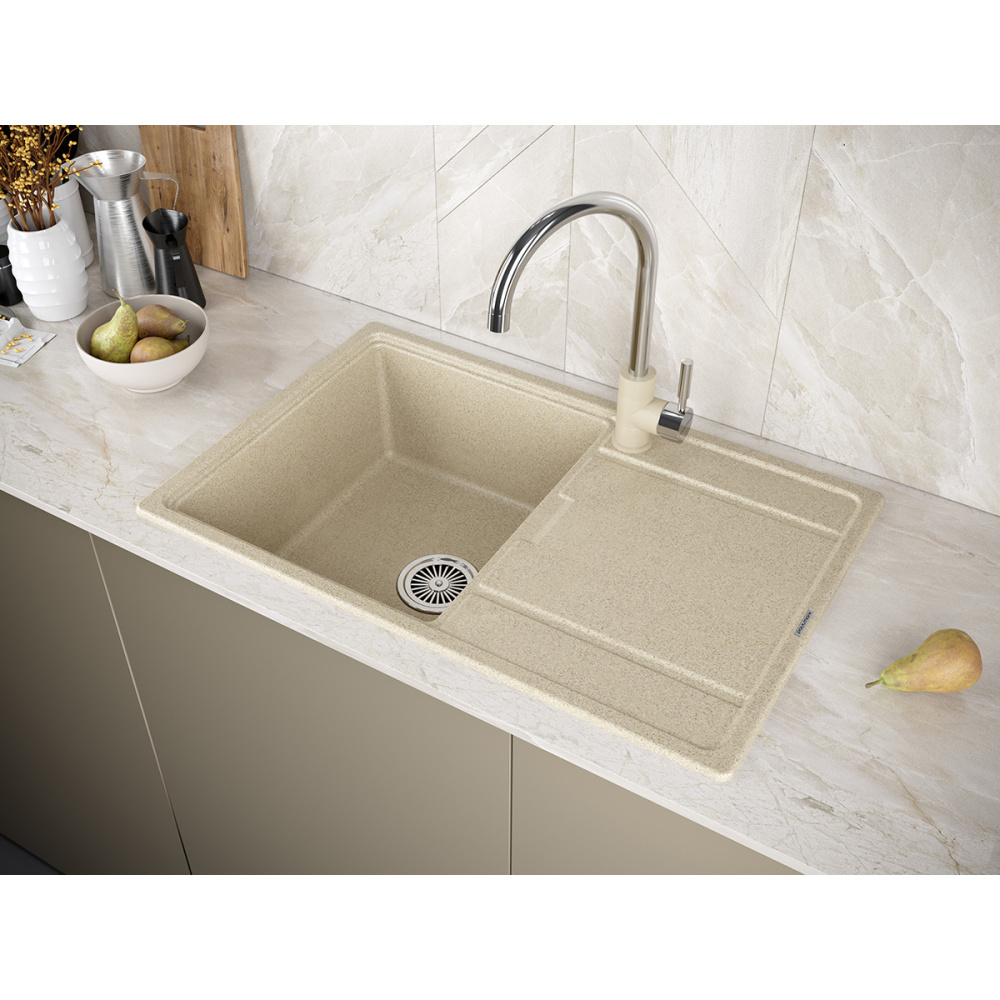 Мойка для кухни Paulmark Flugen (PM217850-BE) бежевый
