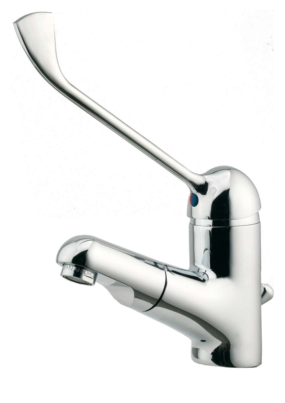 Thermomat RUMC102L смеситель для раковины локтевой с вытяжным изливом