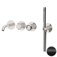 Смеситель для ванны Remer Element ET53D2PWBNO, черный матовый