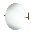 TW Retro Opal Зеркало круглое 68*66см, цвет держателя бронза