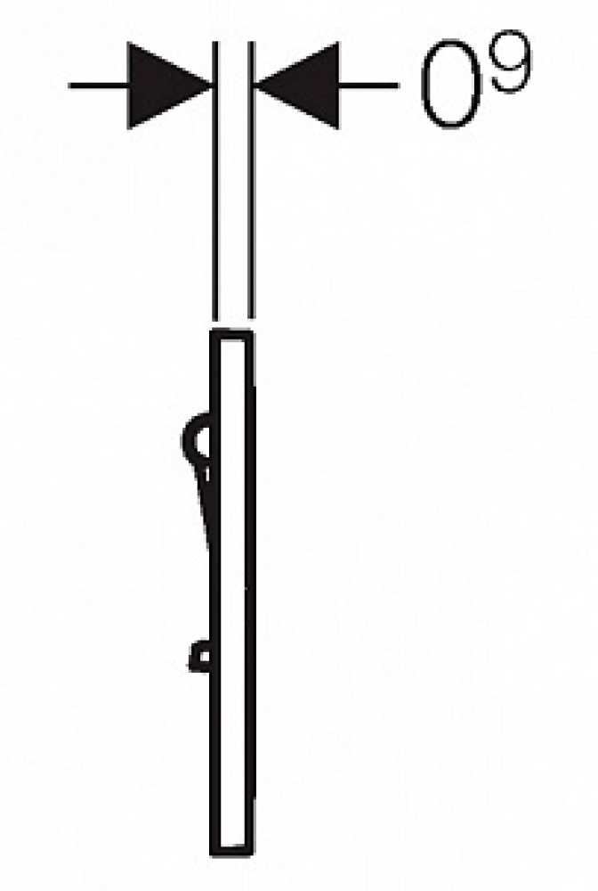 Кнопка смыва Geberit Sigma 01 (116.011.11.5) белый