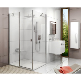 Душевой уголок Ravak Chrome (1QVA0100Z1), белый