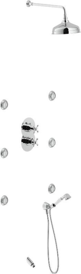 Фото NOBILI WE00860CR_SS5 Душевой комплект (хром)