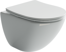 Подвесной унитаз Ceramica Nova MONO CN1905 с сиденьем