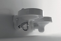 Фото Биде KERASAN Cento OV 352501*1 овальное подвесное с 1 отв, белое