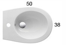 Биде напольное Globo Bowl+ (BP010.BI) белый