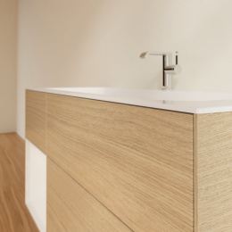 Villeroy Boch Finion F060GFPC Тумба под раковину 1196х498 мм (glossy white/oak veneer)