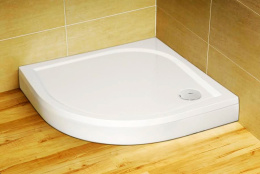 Фото Душевой поддон из искусственного камня Radaway Paros A 90x90x13 белый MBA9090-03-1