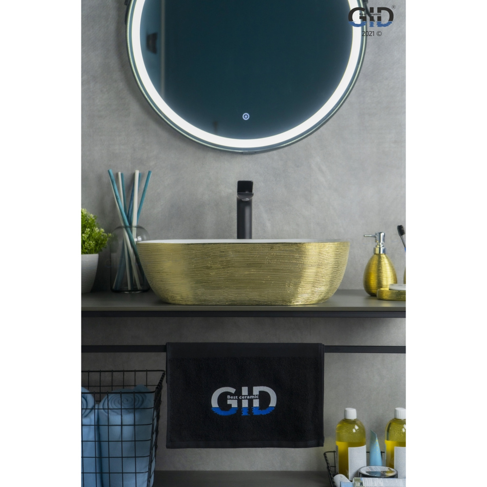 Раковина накладная Gid D1302h130
