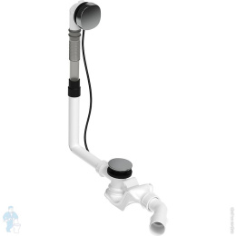 Фото Слив-перелив квадратно-овальный Duravit 792200000001000, хром