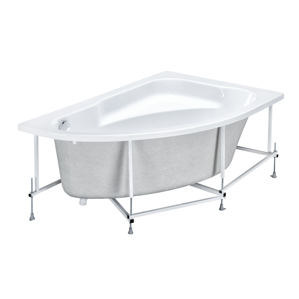 Акриловая ванна 160x100 Roca (ZRU9302998), асимметричная