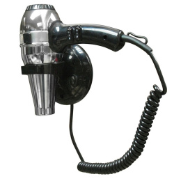 Фен настенный Nofer 02057.B с антивандальной защитой