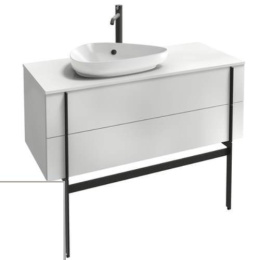 Тумба под раковину Jacob Delafon Nouvelle Vague 120 см, EB3041-G1C, белый глянцевый