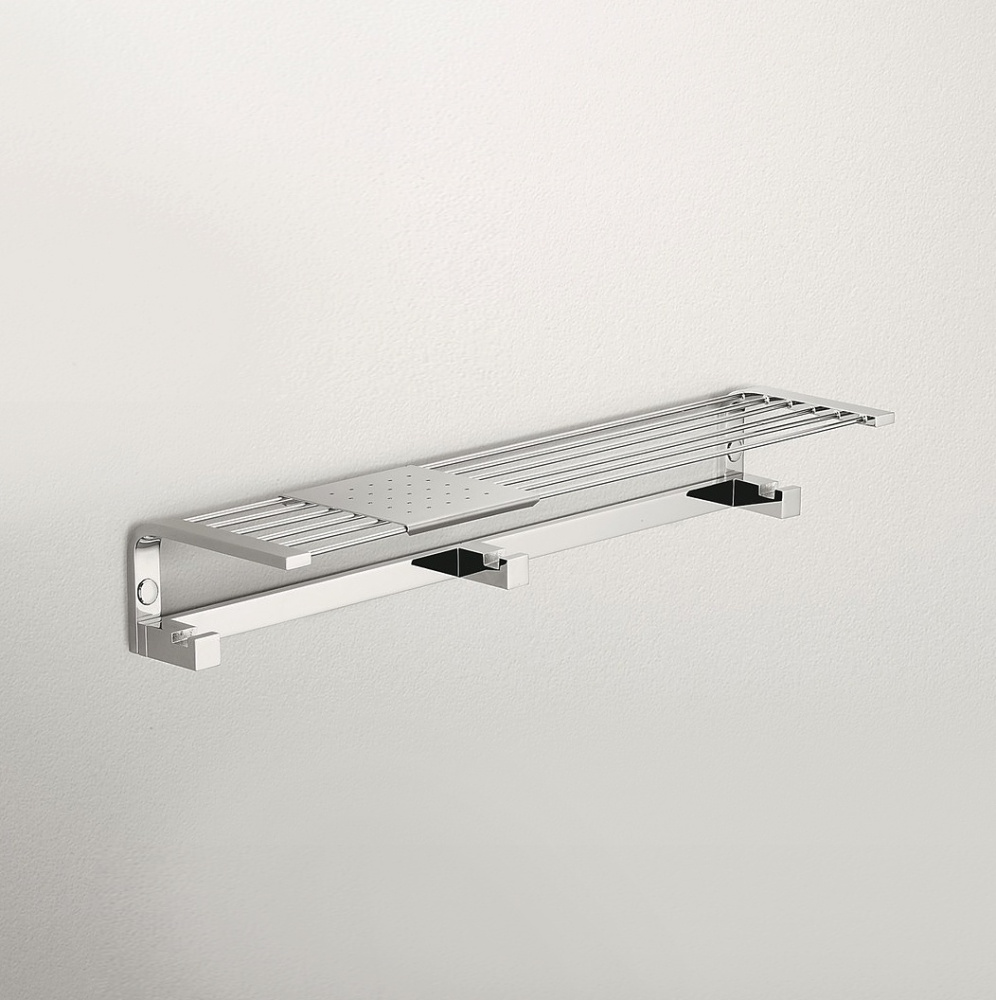 Полочка с полотенцедержателем Colombo Time W4275