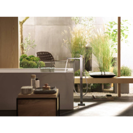 Смеситель для ванны и душа Hansgrohe Metropol (32532700) белый матовый