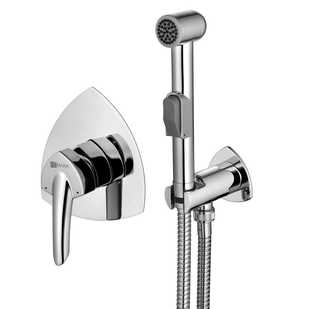 Фото Гигиенический душ со смесителем Lemark Mars LM3519C Хром