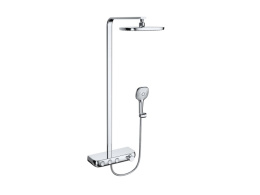 Фото Душевая колонна с термостатом Bravat Cobble (F6389423CP-A1-ENG)