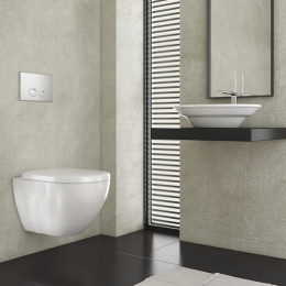 Подвесной унитаз с функцией биде Bien Dune DNKA052N1VP1W3000 38 x 52 x 33 см безободковый, сиденье S