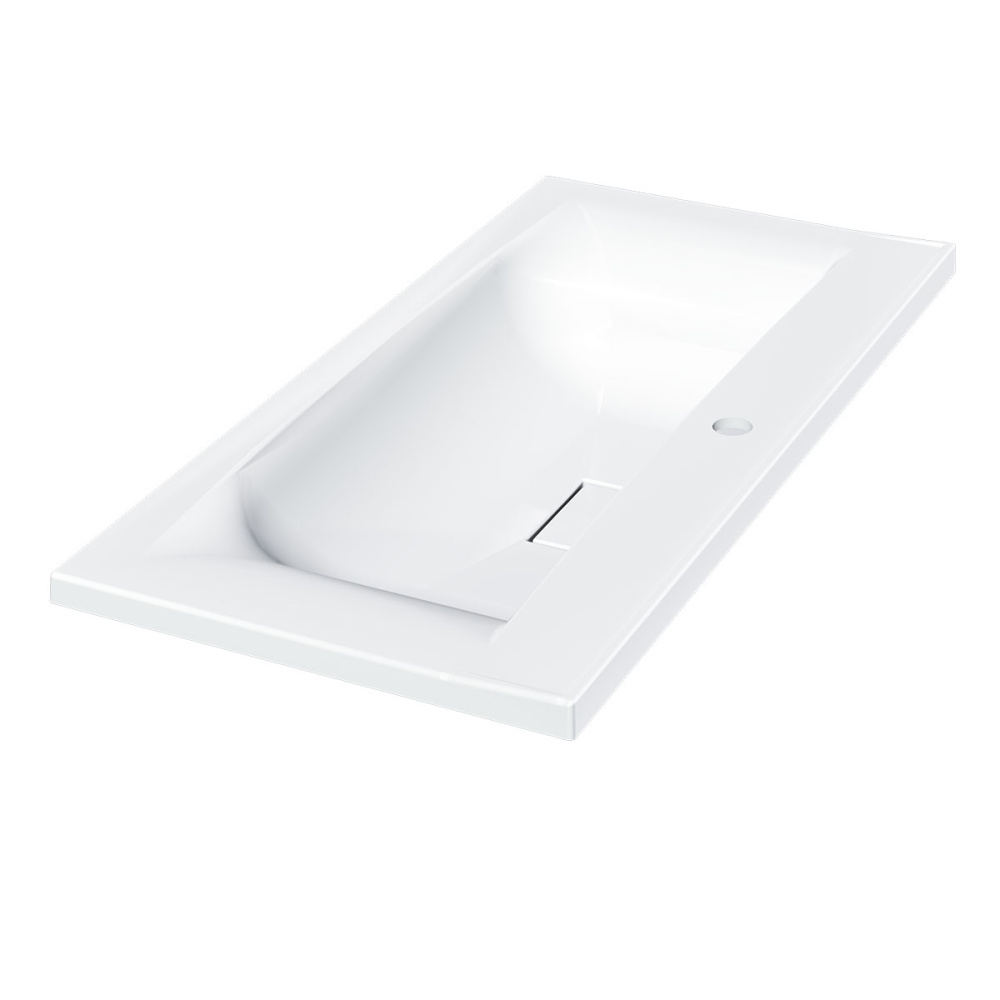 Фото Раковина из искусственного камня Vincea (VCB-3M900W) белый