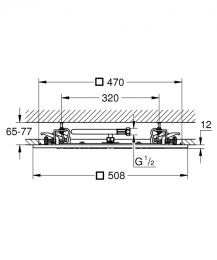 Верхний душ Grohe Rainshower F-Series 27286000 Хром