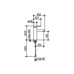 Смеситель для раковины Keuco Plan Blue 53902010102, хром
