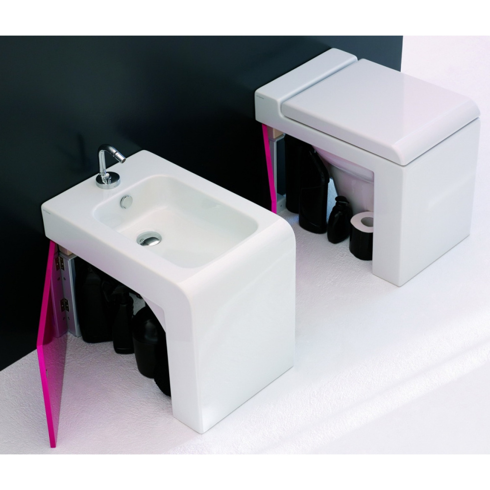 Приставной унитаз ArtCeram La Fontana (LFV005 01 00) белый