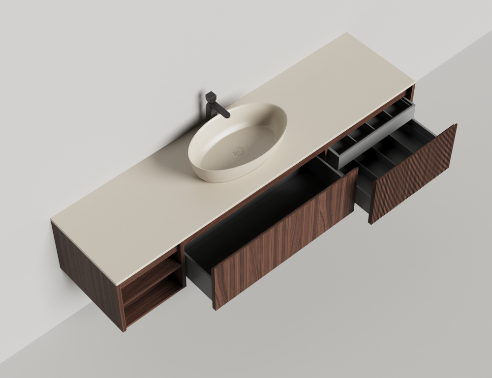 Подвесная тумба Salini Domino (27D220D) RAL