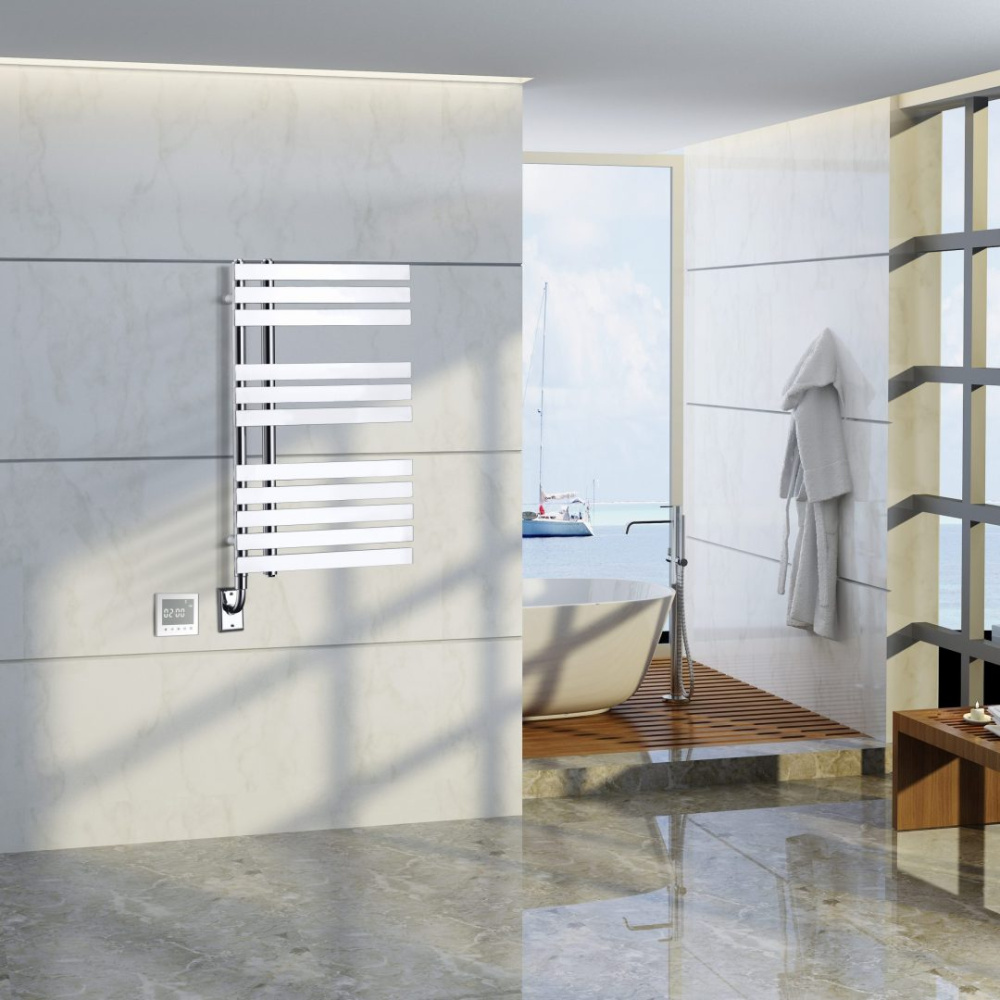 Фото Полотенцесушитель электрический Boheme Venturo (721-CR) хром