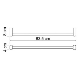 Полотенцедержатель WasserKRAFT Berkel 6830