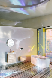 Фото Раковина подвесная Laufen Sonar 8.1034.2.000.104.1, 60 см, материал SaphirKeramik, белая