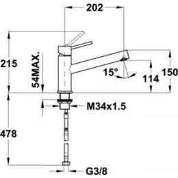 Teka Inx 749190300 Смеситель для мойки